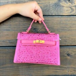 Rhinestones Purse – Pink