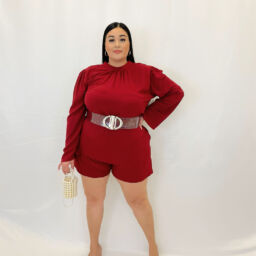 Bell Sleeve Romper 933051