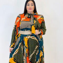 Pleated Buchon Dress 933103