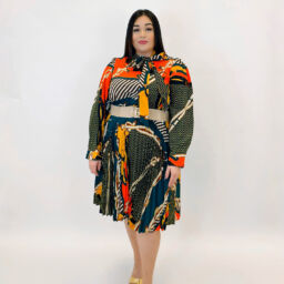 Pleated Buchon Dress 933103