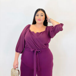 Off The Shoulder Jumpsuit 932971