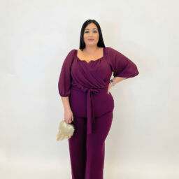 Off The Shoulder Jumpsuit 932971