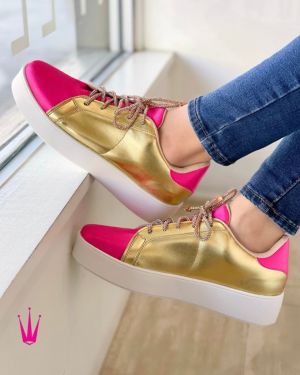 Milly’s Sneakers – Fuchsia