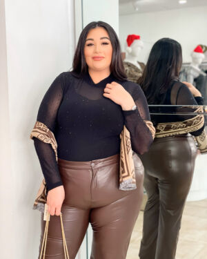 Straight Leg Pants 933230 – Brown