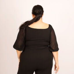 Cher Black Jumpsuit