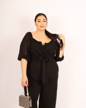 Cher Black Jumpsuit