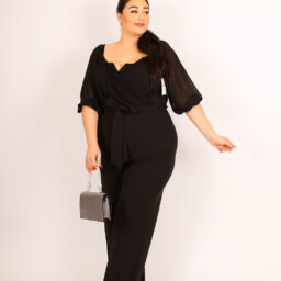 Cher Black Jumpsuit