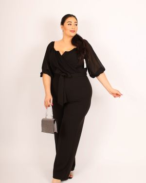 Cher Black Jumpsuit