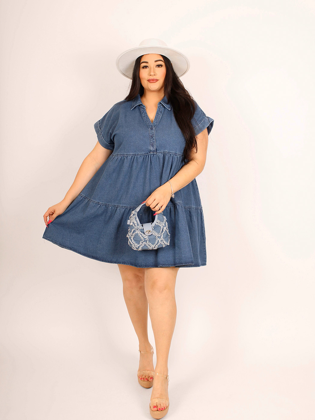 Zelda Denim Dress 933375