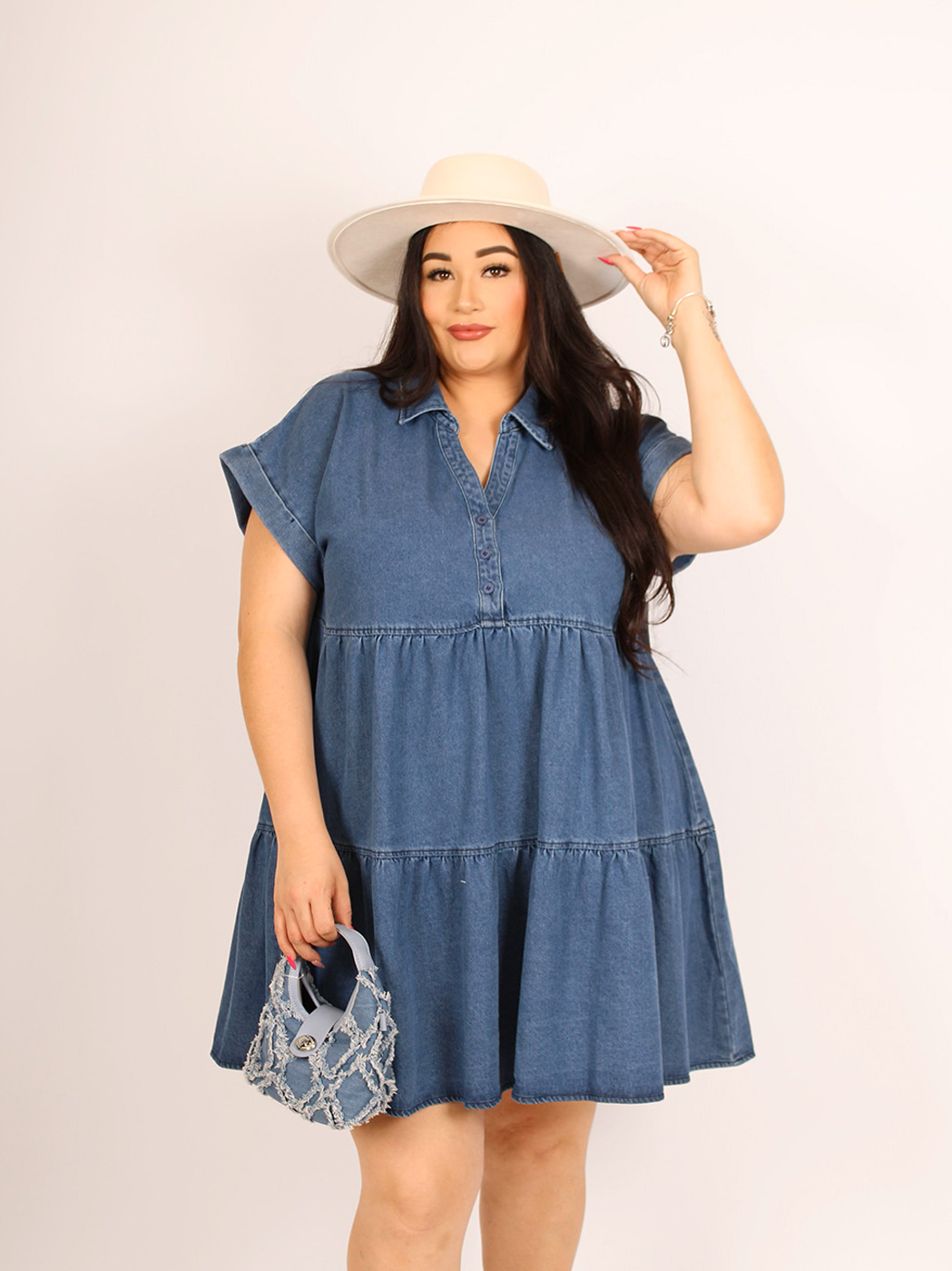 Zelda Denim Dress 933375