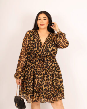 Yerig Animal Print Dress 933369