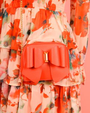 Red Bow Purse