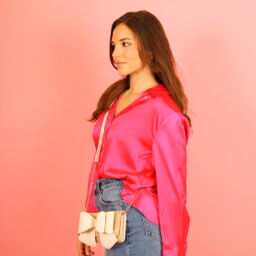 Pink Satin Shirt 2280