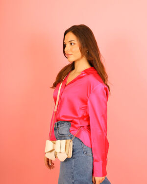 Pink Satin Shirt 2280