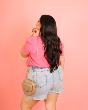 Ginni Fucshia Top 933408