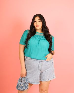 Ginni Teal Top 933408