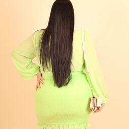 Sally Lime Dress 933411