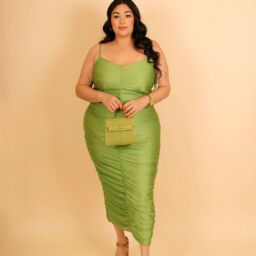 Cami Strap Dress 933426 – Green