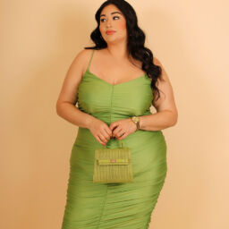 Cami Strap Dress 933426 – Green
