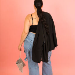 Mesh BLK Bustier 933907