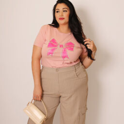 Bow TShirt 001 – Pink