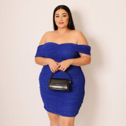 Pearl Mini Dress 933986 – Blue
