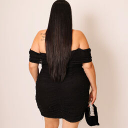Pearl Mini Dress 933986 – Black