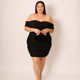 Pearl Mini Dress 933986 – Black