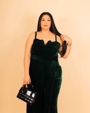 Velvet Emerald Jumpsuit 934340