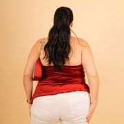 Velvet Tube Top 934389 – Burgundy