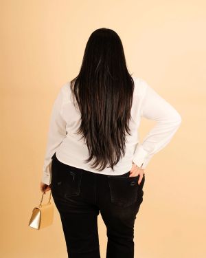 White Satin Top 934423