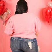 Satin Bow Sweater 934459