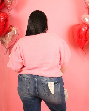 Satin Bow Sweater 934459