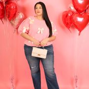 Satin Bow Sweater 934459