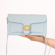 Blue Envelope Style Purse