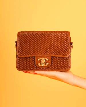 Brown CC Purse