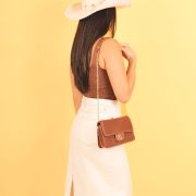 Square Neck Top 934113 – Brown